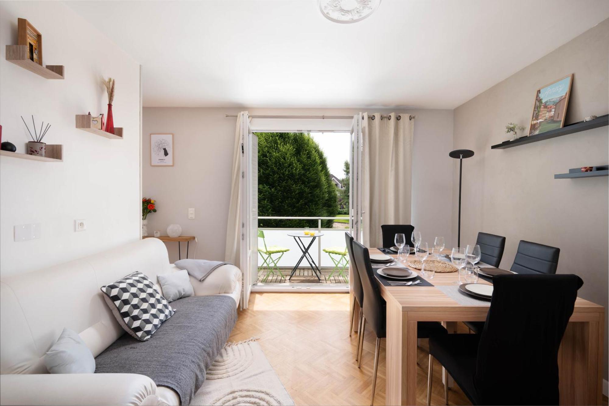 Appartement Cosy 6 Pers Pres Du Lac Avec Garage Annecy Exteriör bild